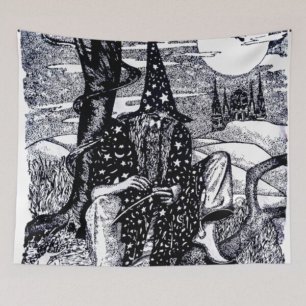 Item preview, Merlin and the Sons of Moon and the Sun designed and sold by OnlyClassicArt.