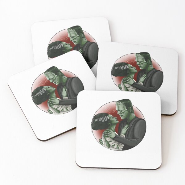Item preview, Frankenstein and bride  designed and sold by bert-enevie.