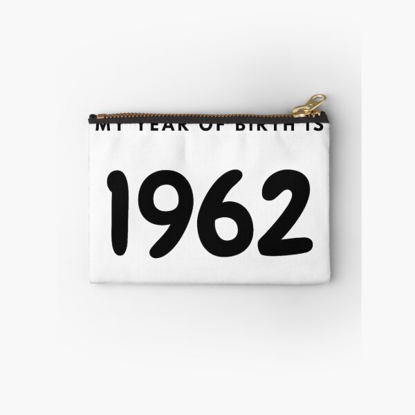 Item preview, My Year of Birth is 1962 designed and sold by LittleWorldShop.