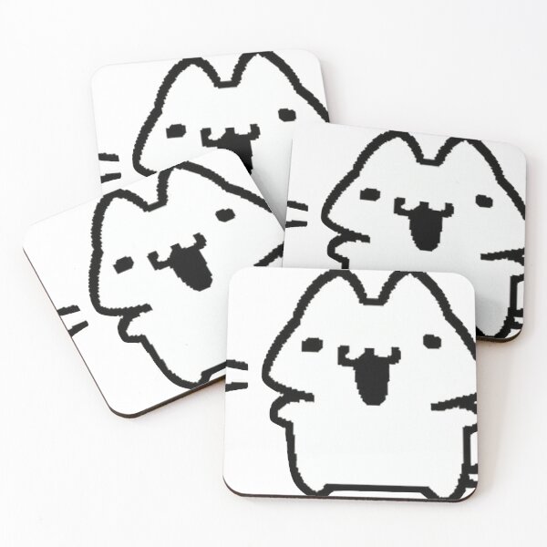 Item preview, Whimsical Cats Art: Simple & Cute Feline Drawings for Home Decor designed and sold by Lateef Prints.