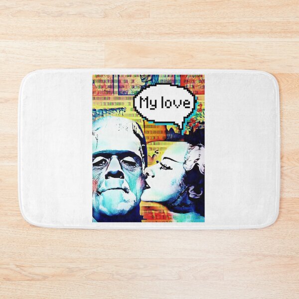 Item preview, Frankenstein and Bride monster love - Frankenstein and bride   designed and sold by bert-enevie.
