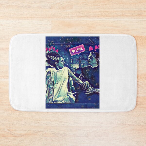 Item preview, Frankenstein and Bride of Frankenstein - Frankenstein and bride   designed and sold by bert-enevie.