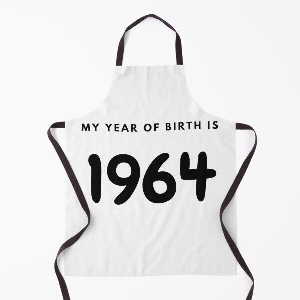 Item preview, My Year of Birth is 1964 designed and sold by LittleWorldShop.