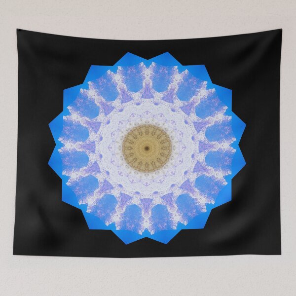 Item preview, Snowy Mountain Mandala designed and sold by janannes.