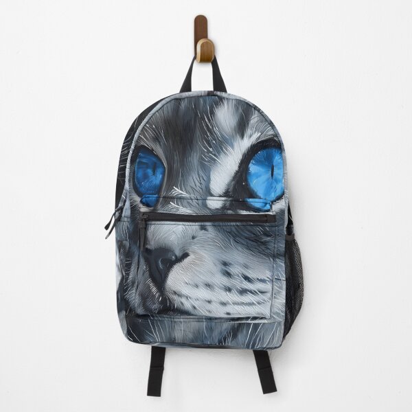 Item preview, Ojos Azules Cat closeup print designed and sold by dcrc.