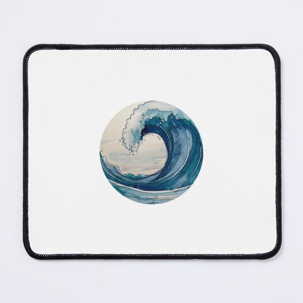 Item preview, Ocean's Embrace in Watercolor designed and sold by Daniel Haddad.