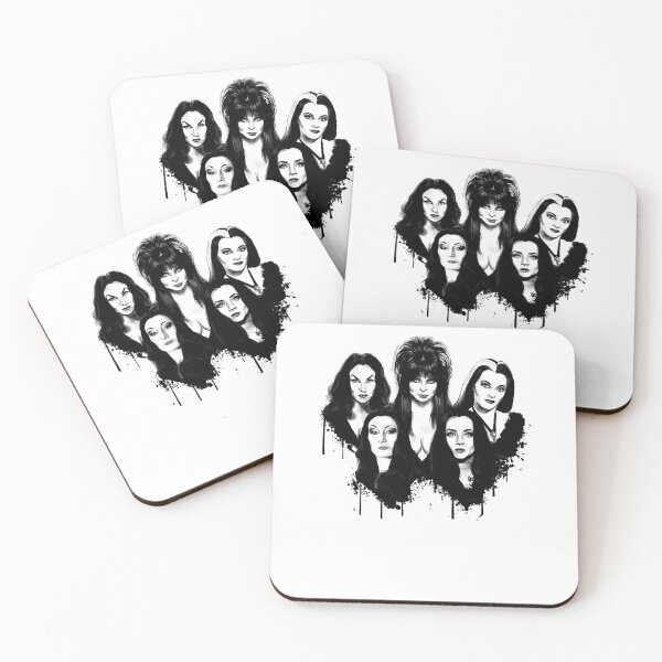 Item preview, Goth Queens - Elvira, Vampira, Lily, Morticia - Frankenstein and bride   designed and sold by bert-enevie.
