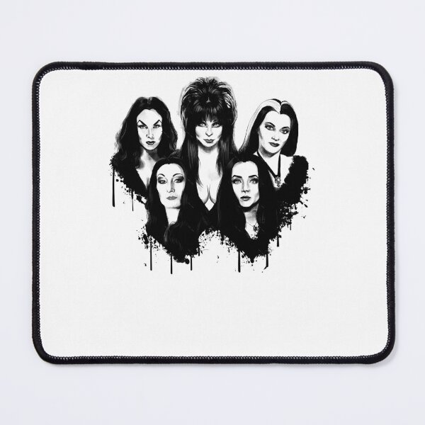 Item preview, Goth Queens - Elvira, Vampira, Lily, Morticia - Frankenstein and bride designed and sold by bert-enevie.
