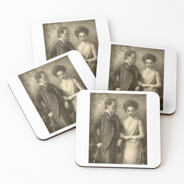 Item preview, Mr. and Mrs. Frankenstein - Frankenstein and bride   designed and sold by bert-enevie.