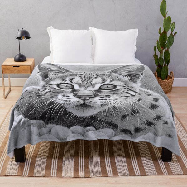Item preview, Pencil drawing of Savannah Cat designed and sold by CatsAndDogs-TF.
