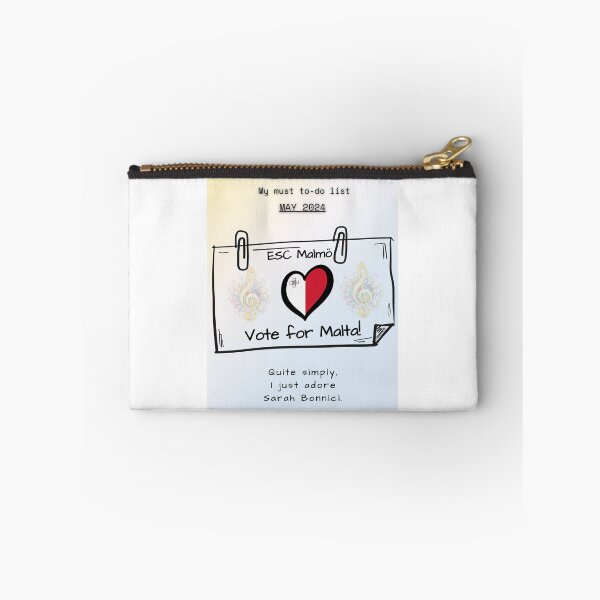 Item preview, EUROVISION SONG CONTEST 2024, VOTE FOR MALTA designed and sold by CreativeBizarre.