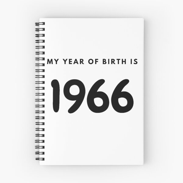 Item preview, My Year of Birth is 1966 designed and sold by LittleWorldShop.