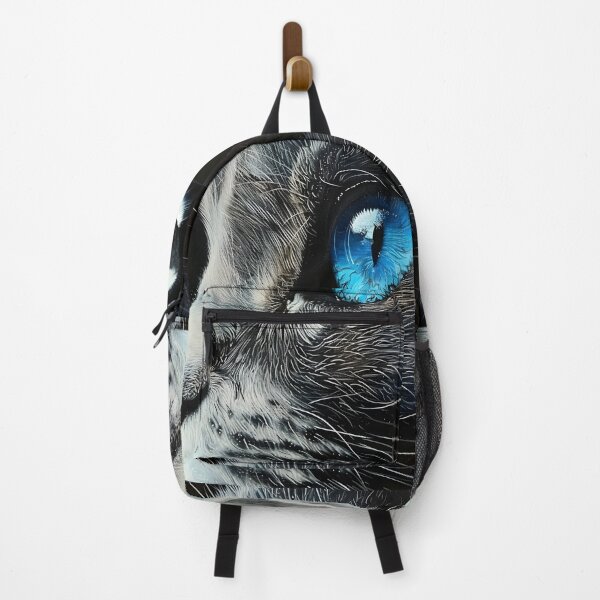 Item preview, ojos azules cat closeup print designed and sold by dcrc.