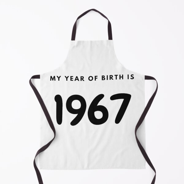 Item preview, My Year of Birth is 1967 designed and sold by LittleWorldShop.
