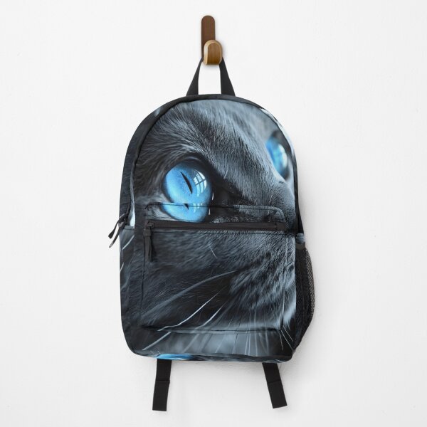 Item preview, ojos azules cat closeup print designed and sold by dcrc.