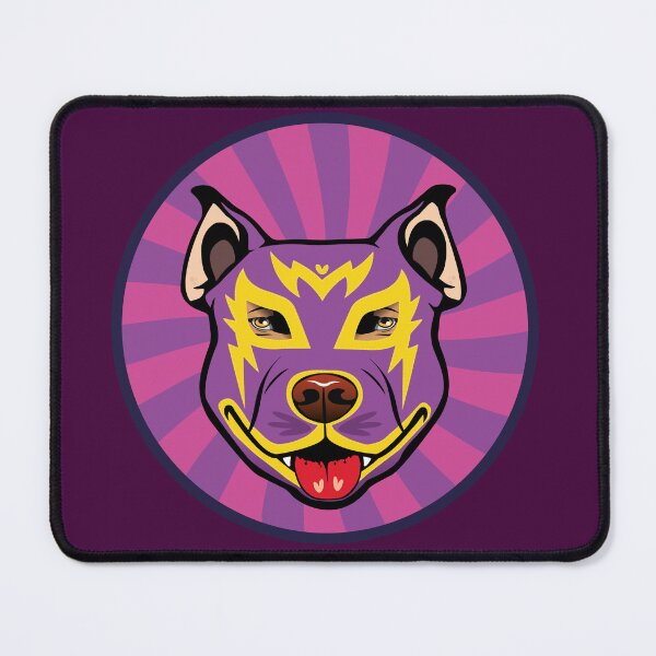 Item preview, purple fighting pitbull designed and sold by ArtisticVsion.