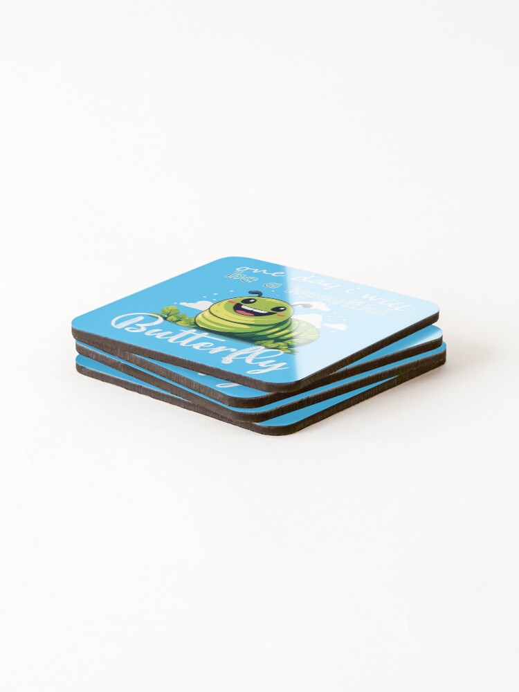 Thumbnail 4 of 5, Coasters (Set of 4), Caterpillar designed and sold by Ultimate-Rabbit.