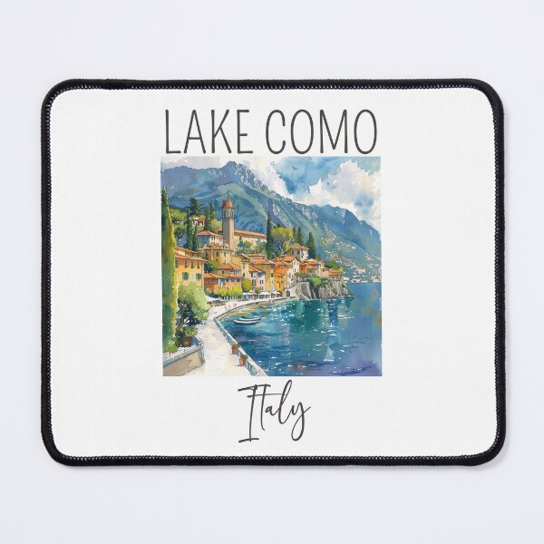 Item preview, Watercolor Design of Lake Como - Italy designed and sold by Sketch-Shack.