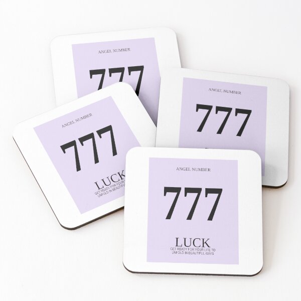 Item preview, Angel Number 777 - Luck - Divine Inspiration designed and sold by RLYGR8.