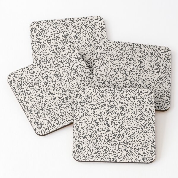 Item preview, Stippled Speckles - Black on Eggshell designed and sold by Megs Lang.