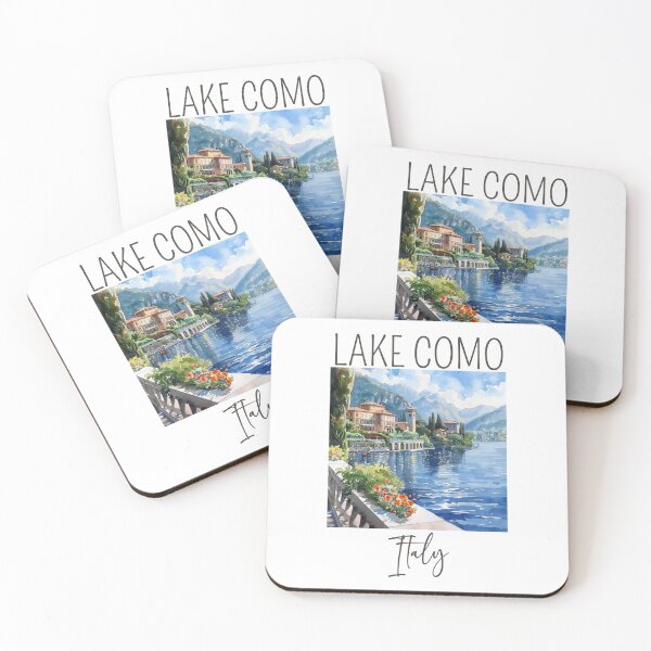 Item preview, Watercolor Design of Lake Como - Italy designed and sold by Sketch-Shack.