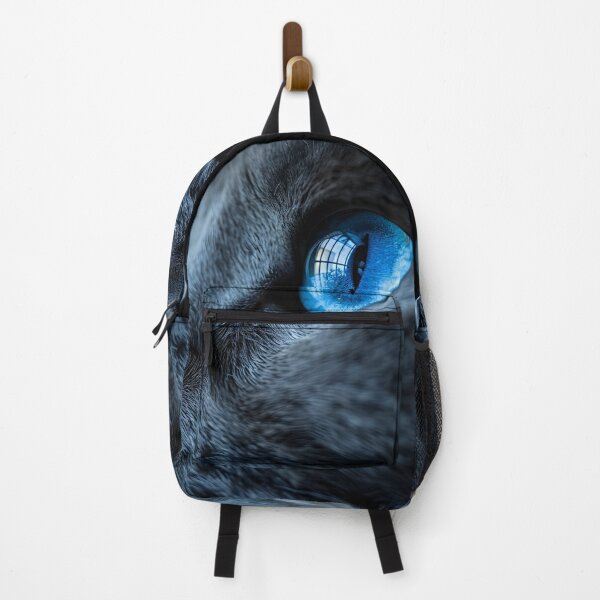 Item preview, ojos azules cat closeup print designed and sold by dcrc.
