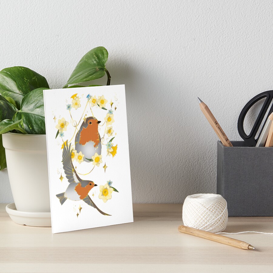 Item preview, Art Board Print designed and sold by RovuVT.