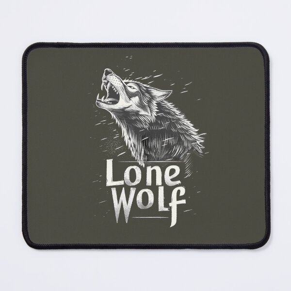 Item preview, Eloquent Howl of the Lone Wolf designed and sold by RuyaFab.