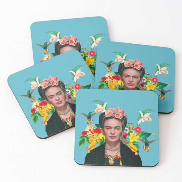 Item preview, Frida Kahlo Flowers Exotic Art Frida Kahlo designed and sold by TeeARTHY.