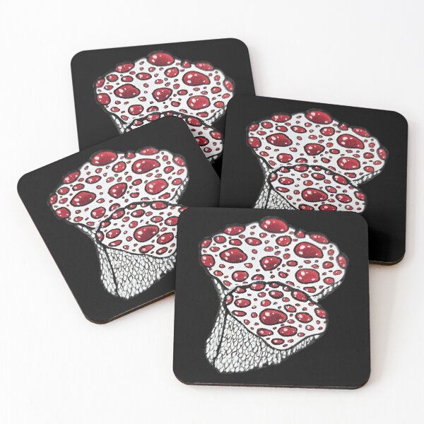 Item preview, Strawberries and Cream Fungi designed and sold by silverwolfsoul.