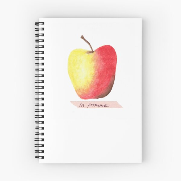 Item preview, Learn French - la pomme designed and sold by LunaMothDesigns.