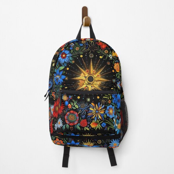 Item preview, Colorful botanical cosmos print designed and sold by dcrc.