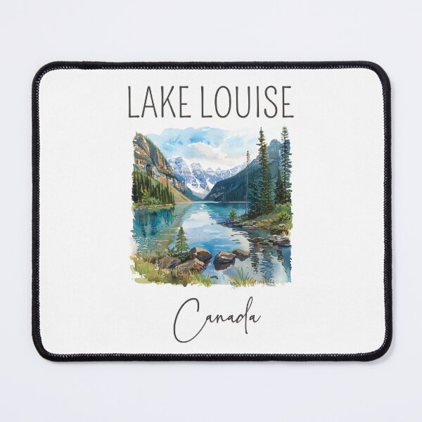 Item preview, Watercolor Design of Lake Louise - Canada designed and sold by Sketch-Shack.