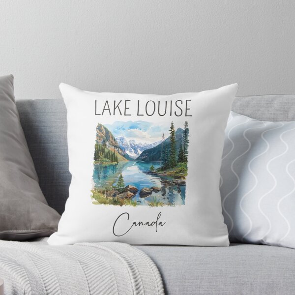 Item preview, Watercolor Design of Lake Louise - Canada designed and sold by Sketch-Shack.