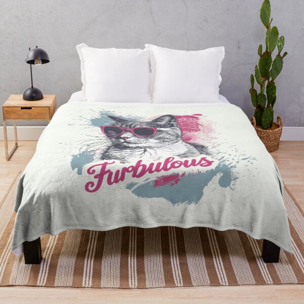 Item preview, Furbulous Cat with Sunglasses designed and sold by RuyaFab.