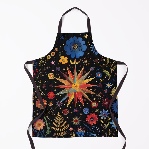 Item preview, colorful botanical cosmos print designed and sold by dcrc.