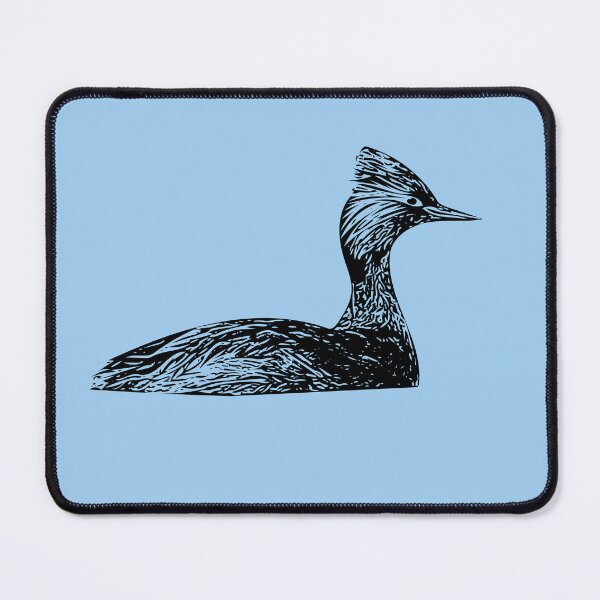Item preview, Eared Grebe Black Design designed and sold by designsasstultd.