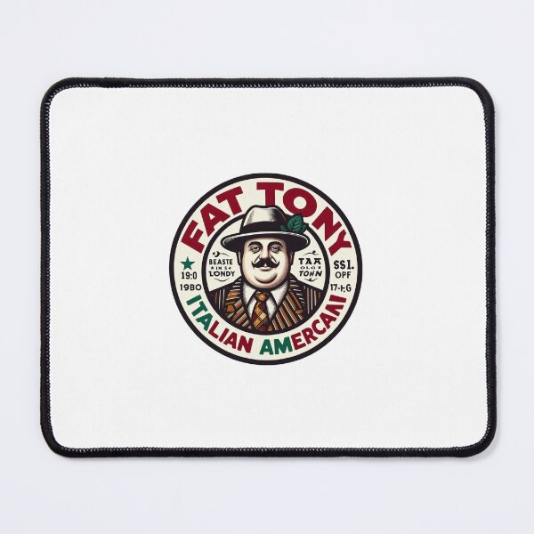 Item preview, Italian American Icon: Fat Tony Logo  designed and sold by SportsMomsRock.
