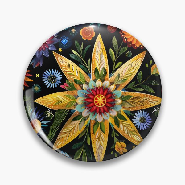 Item preview, colorful botanical cosmos print designed and sold by dcrc.