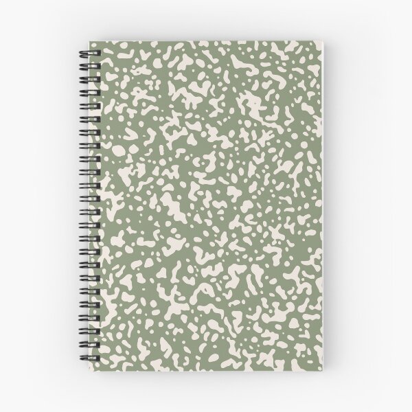 Item preview, Stippled Speckles - Eggshell on Artichoke Green designed and sold by Megs Lang.