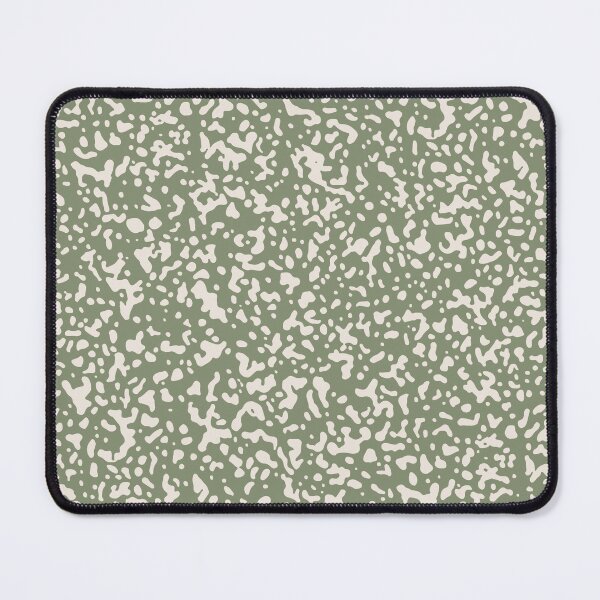 Item preview, Stippled Speckles - Eggshell on Artichoke Green designed and sold by Megs Lang.