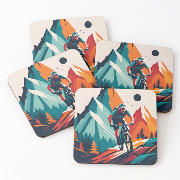 Artikelvorschau, Velocity Rush – Downhill-Fahrer in Aktion entworfen und verkauft von GrizzlyCollective.