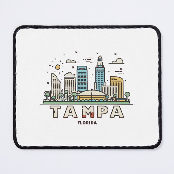 Item preview, Sunshine City Charm: Tampa’s Radiant Skyline designed and sold by CircinusStore.