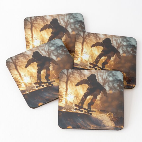 Item preview, Portrait of a skateboarder in shadow play designed and sold by Fantasyplus.