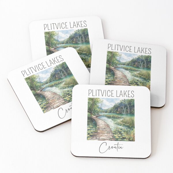 Item preview, Watercolor Design of Plivice Lakes - Croatia  designed and sold by Sketch-Shack.