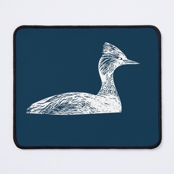 Item preview, Eared Grebe White Design designed and sold by designsasstultd.