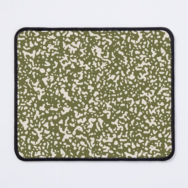 Item preview, Stippled Speckles - Eggshell on Camo Green designed and sold by Megs Lang.