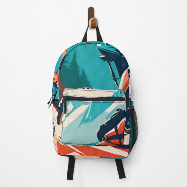 Item preview, Summit Seeker - Mountain Biker Conquering Peaks designed and sold by GrizzlyCollective.