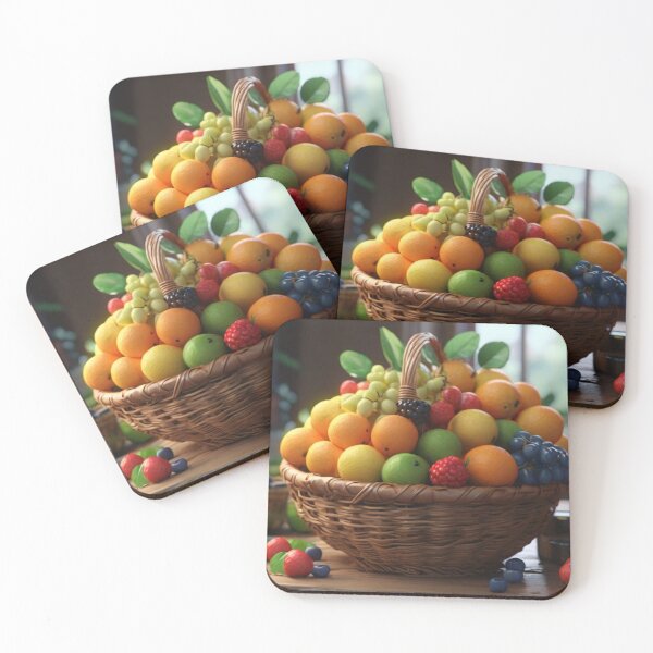 Item preview, Digital Fruit Basket Wonderland designed and sold by Zaramodo.