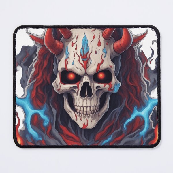 Item preview, Infernal Quartet: Red-Horned Skull designed and sold by MrDarkRealm.